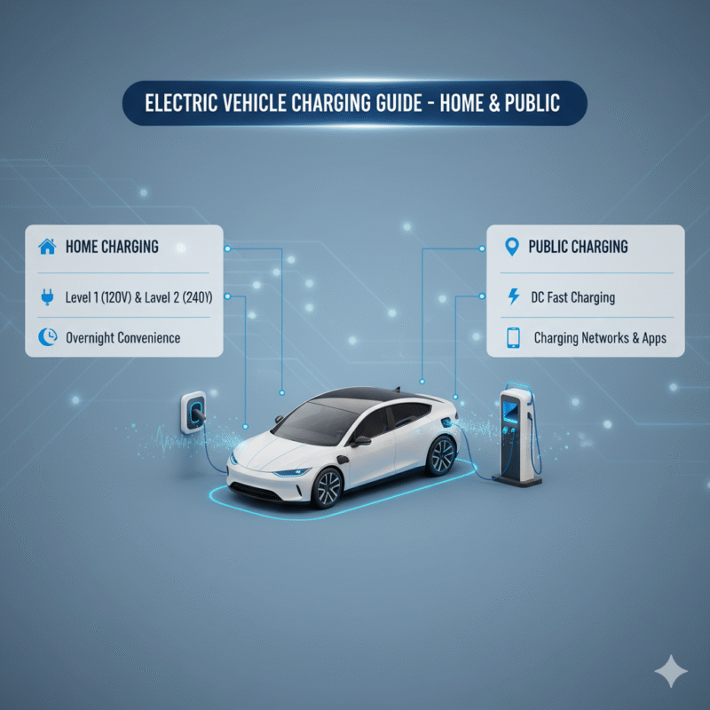 "User guide feature image showing title at top, key points on the sides, and an animated brand/product illustration in the center, designed in a modern, infographic style."