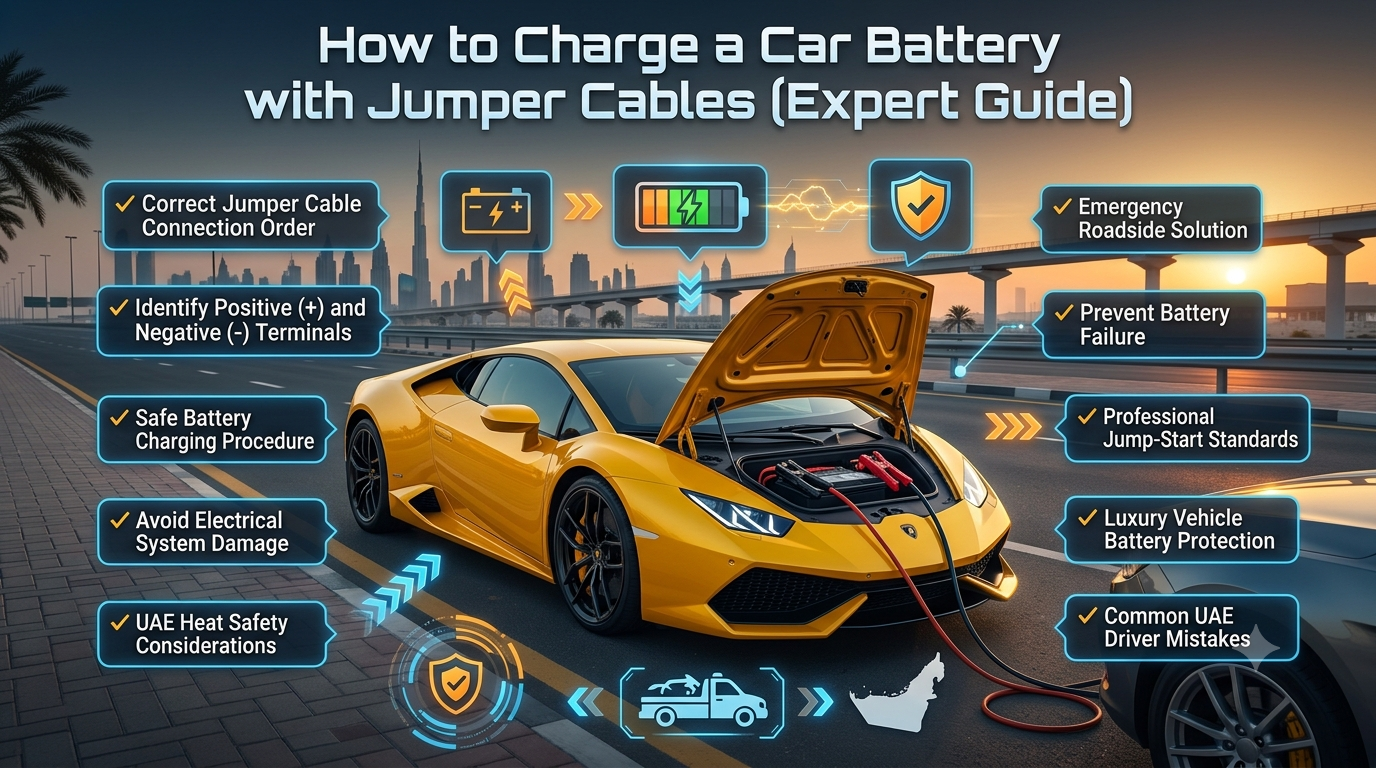 How to Charge a Car Battery with Jumper Cables (Expert Guide)